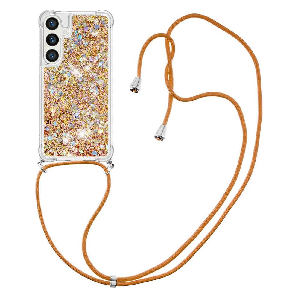 Cover-Discount Galaxy S26+ Plus - Glitzer Hülle mit Kordel (Samsung Galaxy S26+) (67884907)