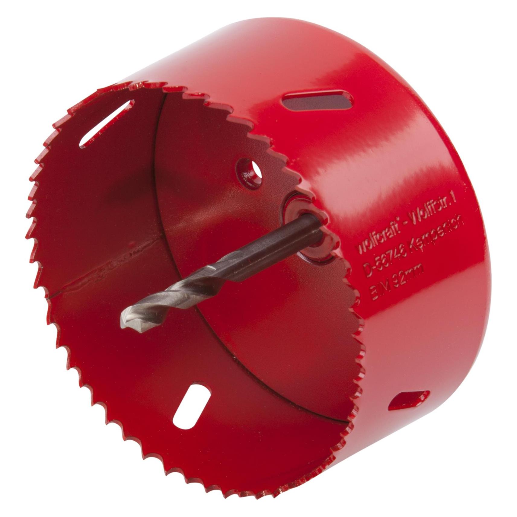 wolfcraft 1 Lochsäge BiM ø92mm (92 mm) (5492000)