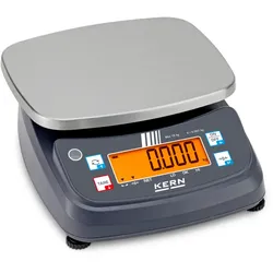 Robuste Tischwaage IP68 / IP69K - Wägebereich 15 kg - Kern