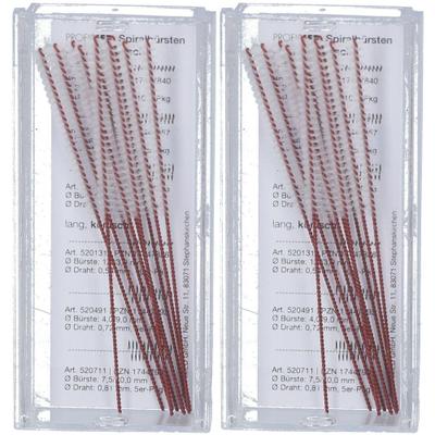 PM Spiralbuerste ZYL 3MM x2 2x10 St Zahnbürste
