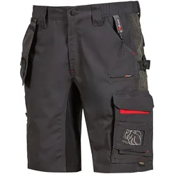 U-Power, Arbeitshose, Herrenbermuda mit multifunktionalen Taschen, reflektierenden Einsätzen und hohem Tragekomfort (56)