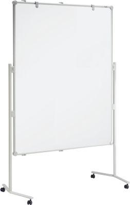 MAUL Moderationstafel Pro, B 1200 x H 1500 mm, Whiteboard/Whiteboard