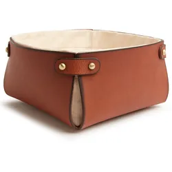 Served with Style - 111053 Camel - Brotkorb quadratisch 19cm inkl. Leinwand