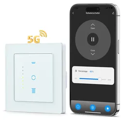 CURRYSMARTER Gen6 WLAN Rollladenschalter, Smarte Rollladensteuerung & Jalousieschalter Dual-Band (5GHz/2.4GHz)