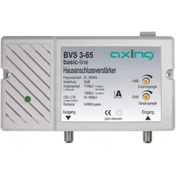 Axing Kabel-TV Verstärker (Verstärker), SAT Zubehör, Grau
