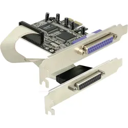DELOCK 89125 - PCIe x1 Karte > 2x Parallel