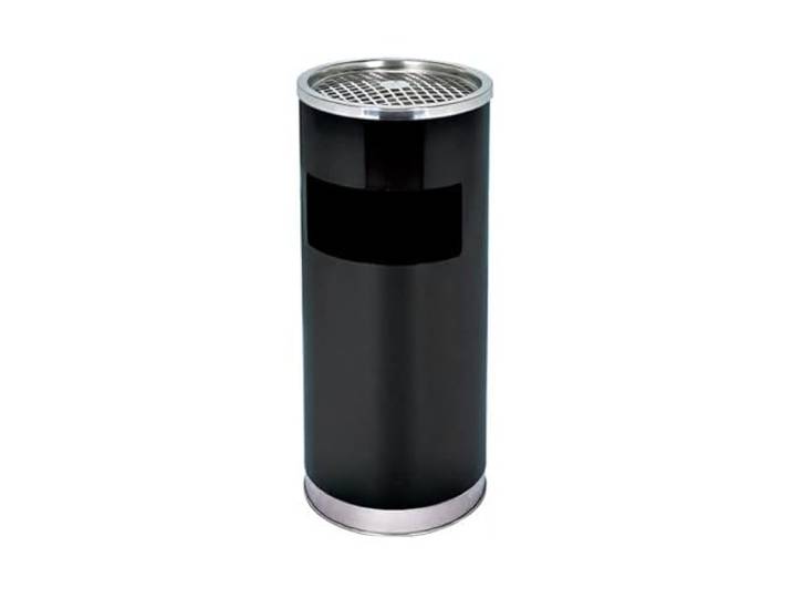 Decopatent Staande Asbak met RVS Afvalbak - Asbak Voor Buiten - Vloerasbak - Buitenasbak Groot - Rookpaal - Asbakken - 25x25x60