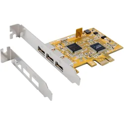 Exsys PCIe EX-11053, 3 Port USB 2.0, Kontrollerkarte