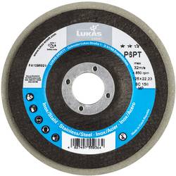LUKAS-ERZETT A671712580014 Polierteller P6PT Ø 125 mm ultra fein Korn 800 für Winkelschleifer schräg Siliciumcarbid Durchmesser 125 mm