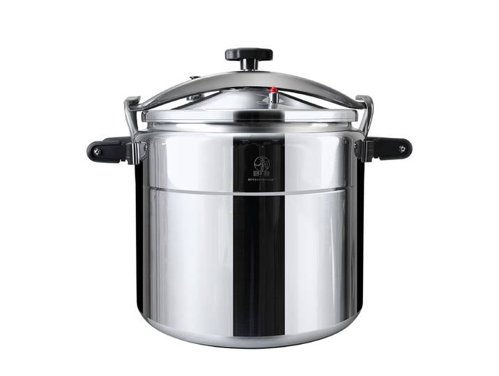 Autocuiseur à gaz antidéflagrant 20l 25L, réservoir de pression, hôtel ménage alliage d'aluminium Restaurant argent