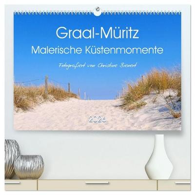 Graal-Müritz, Malerische Küstenmomente (hochwertiger Premium Wandkalender 2026 DIN A2 quer), Kunstdruck in Hochglanz