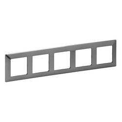 Legrand Rahmen Valena Life Allure Edelstahl 754155 1 St.