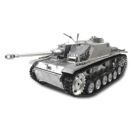 Amewi Sturmgeschütz III, Vollmetall RTR Airsoft, TRUE Sound,2,4GHz (RTR Ready-to-Run) (23081)