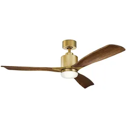 Elstead Lighting Ridley II, Ventilator, Grün, Braun
