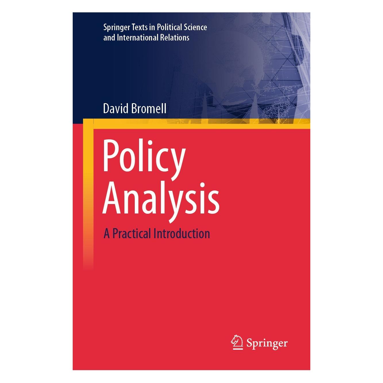 Springer Policy Analysis (Englisch, Hardcover, David Bromell) (9783031553639)