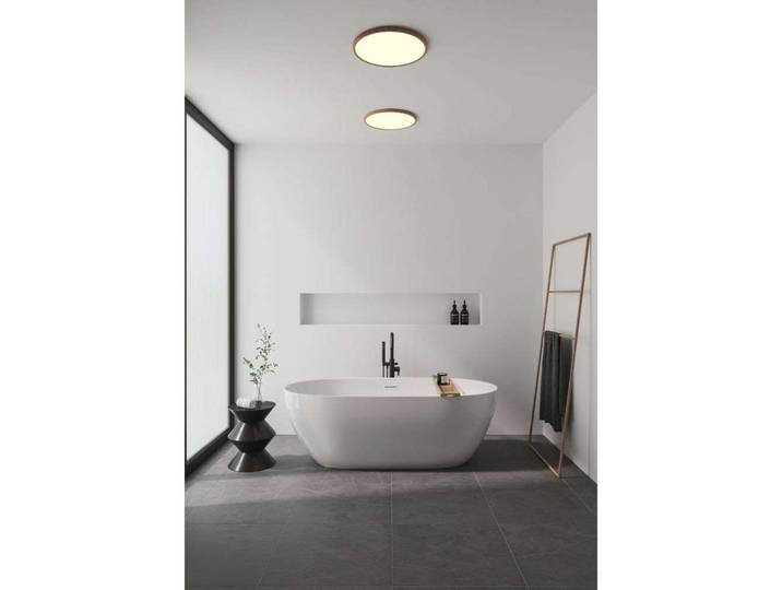 Oja 42 Plafonnier IP54 2700K Dim Wood - Nordlux - Salon / séjour - Plastique