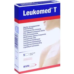 Leukomed Transp. Sterile Pflaster 7.2x5 cm 5 ST