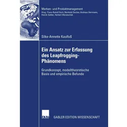 Ein Ansatz zur Erfassung des Leapfrogging-Phänomens, Fachbücher von Silke-Annette Kaulfuss