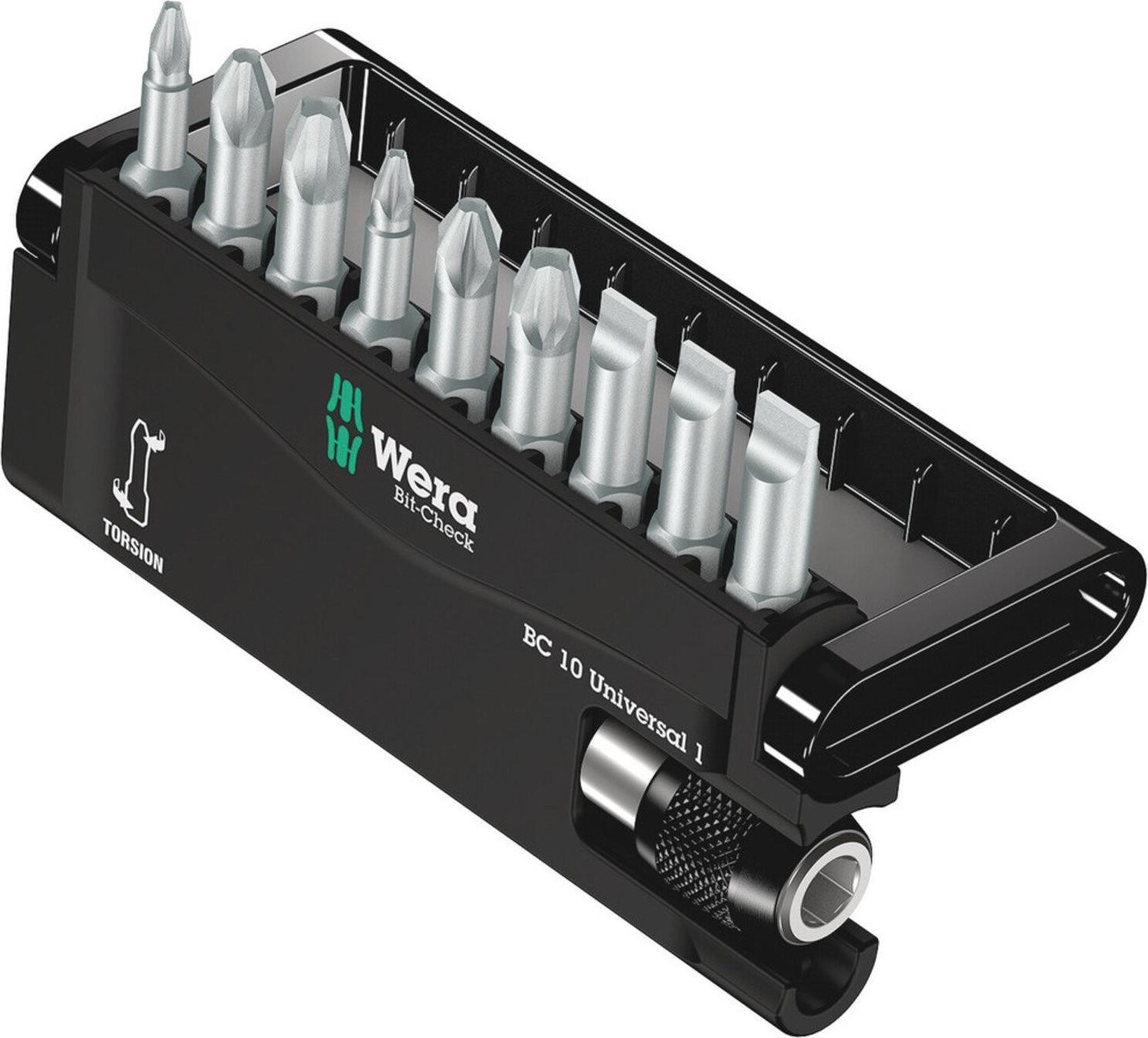 Wera Bit-Check 10 Universal 1 Bitset