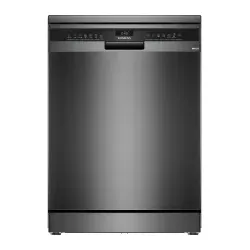 SN23EC03ME Stand Geschirrspüler 60cm BlackInox autoOpenDry HomeConnect varioSchublade EEK:B