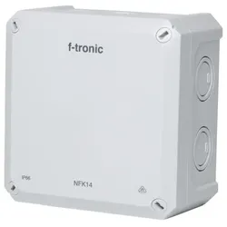 F-Tronic FR-Abzweigkasten 140x140x81mm Öffnung IP66 PS gr NFK14gr