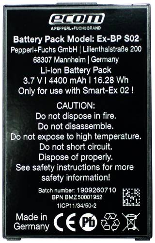Pepperl+Fuchs Tablet-Akku 4400 mAh