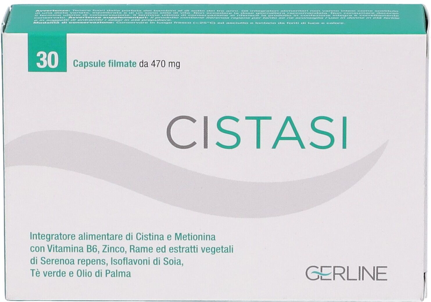 GERLINE Srl Gerline, Cistasi, 30 Capsule