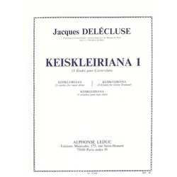 Keiskleiriana no.1 pour pour caisse-claire, Fachbücher von Jacques Delécluse