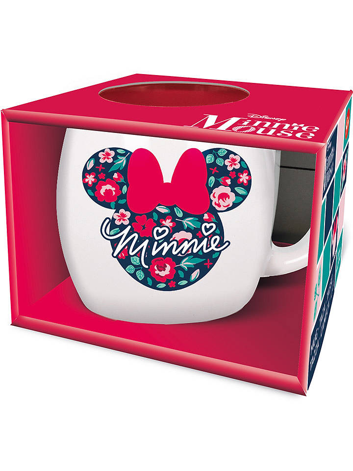 Stor Tasse "Minnie Mouse" in Weiß/ Bunt - 380 ml - onesize