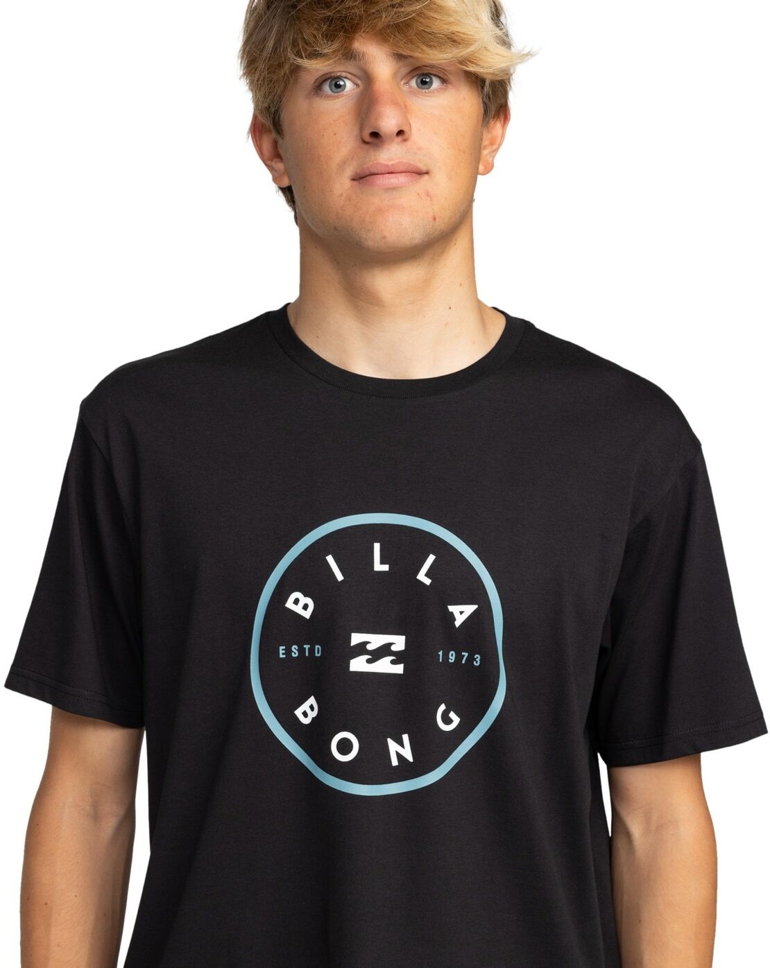 T-Shirt BILLABONG "Rotor", Herren, Gr. M, schwarz, Obermaterial: 100% Baumwolle., Shirts T-Shirt