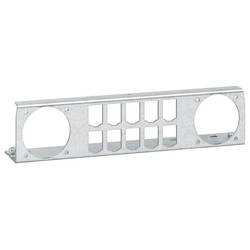 Hager UM00K3 Hager UM00K3 Patch-Panel f.10Patchmodule RJ45 u.f.2Integro flow Einsätze Patchpanel 1 St.