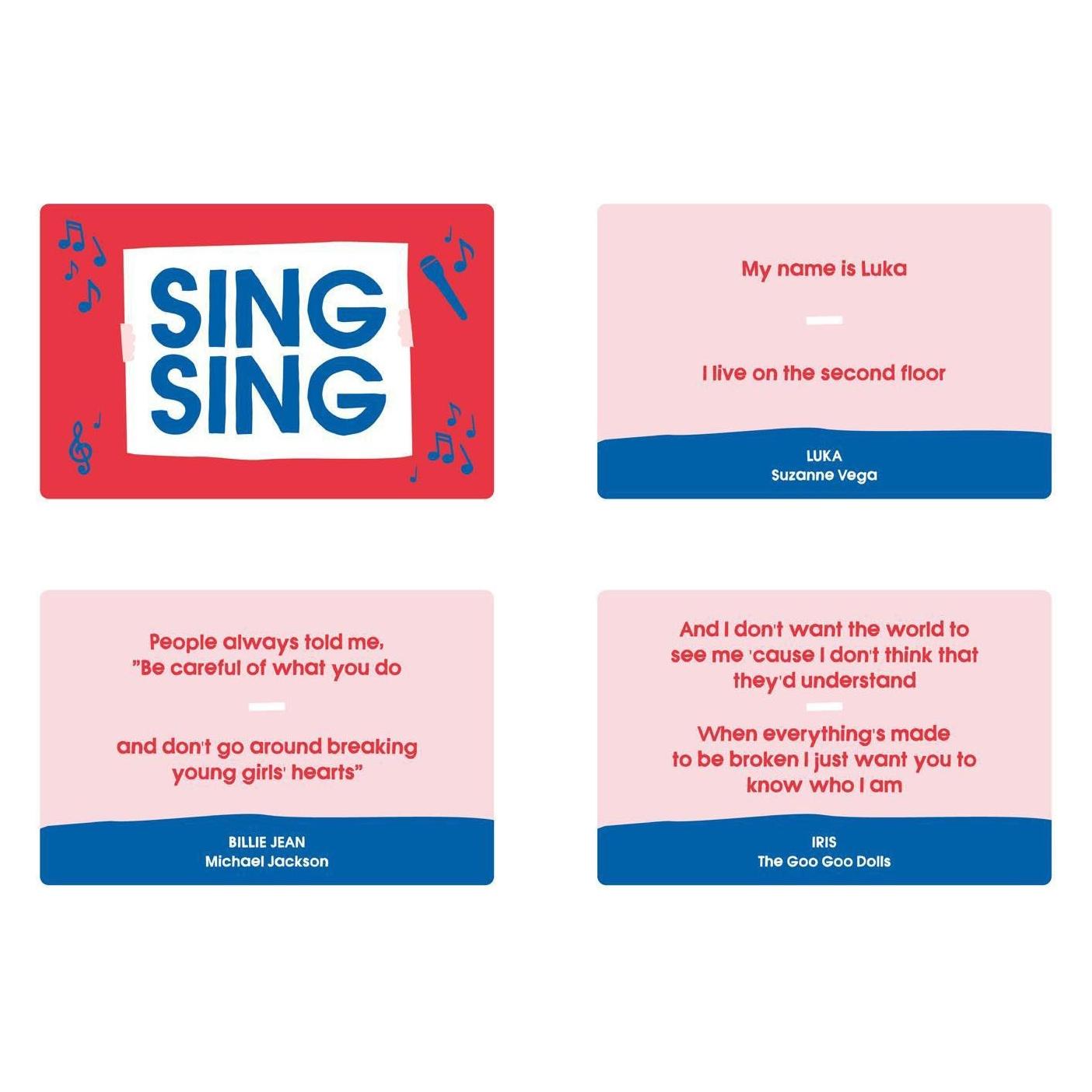 Ninja Print Sing Sing - Spelet som bjuder upp till sång! (2 - 20 Spieler) (30180)