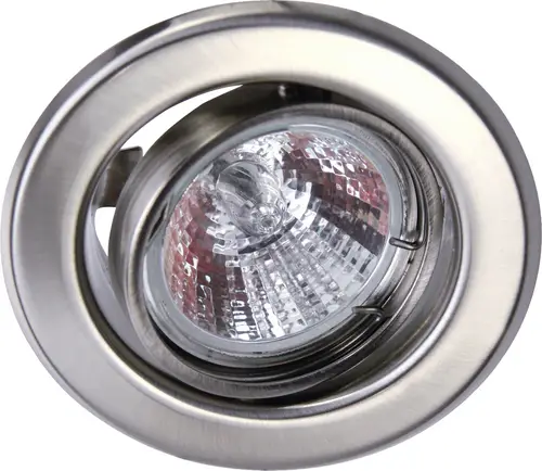 Heitronic 23552 DL6801 Einbauleuchte LED GU5.3 35W Edelstahl (gebürstet)