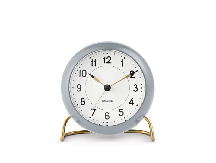 Rosendahl - AJ Station Wecker, grau / weiss