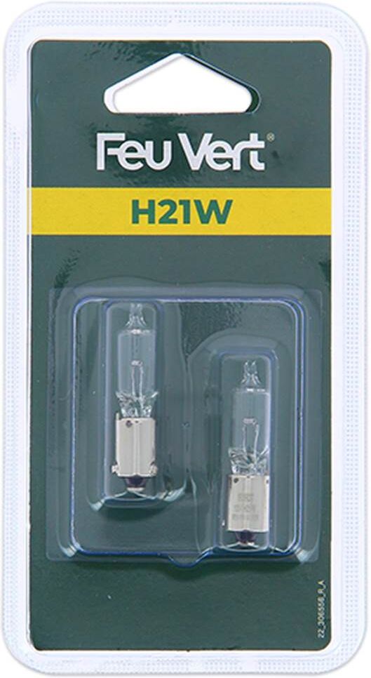 Lâmpada H21W Feu Vert 12v 2 peças