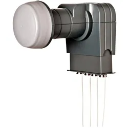 Fuba DEK 407 (Quad LNB, 40mm), LNB, Grau