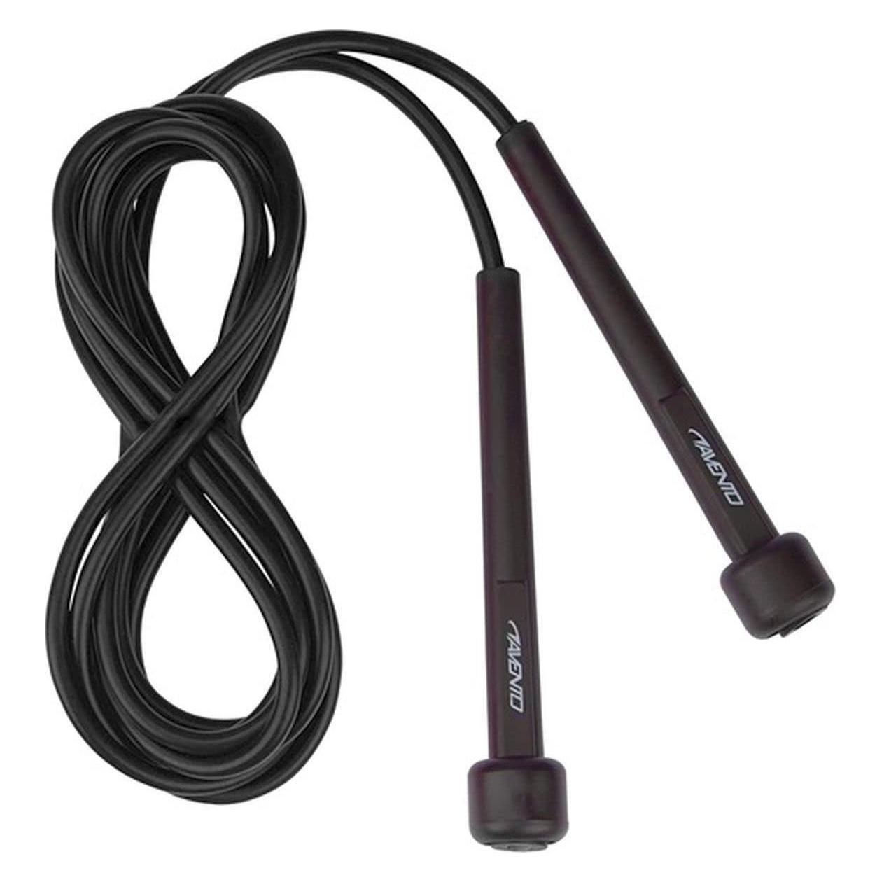 Avento Einfaches Springseil - 280 cm - Schwarz - Slim Grip (280 cm) (49664164)