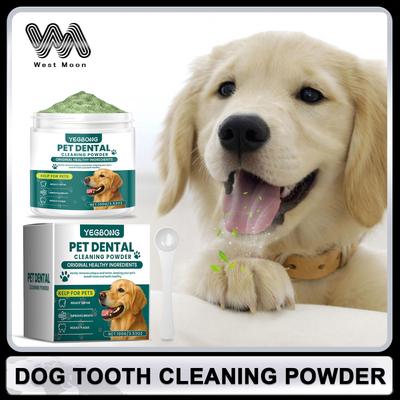 Premium Dog Teeth Cleaning Powder Reduce Tartar, Freshen Breath & Support Oral Health Premium Dog Teeth Cleaning Powder Reduce Tartar, Freshen Breath & Support Oral Health