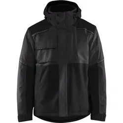 Winterjacke "4881" - 3XL - dunkelgrau/schwarz