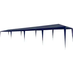 vidaXL Partyzelt 3x12 m PE Blau