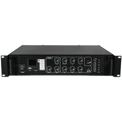 Omnitronic MPZ-180.6P, Stereoverstärker, Blau