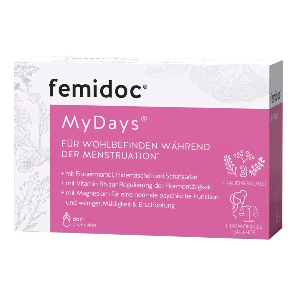 Janus Medica GmbH Femidoc Mydays für die Menstruation Kapseln 17275178