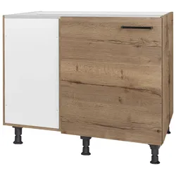 Eckunterschrank Structura Eiche dunkel