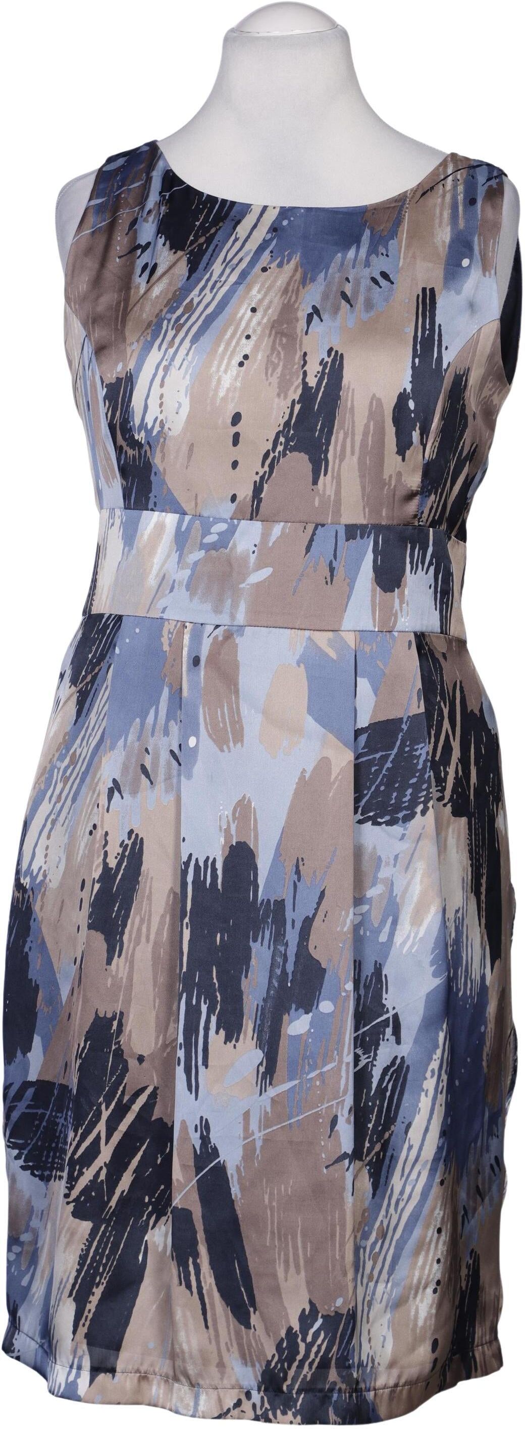 Christian Berg Damen Kleid, Mehrfarbig, Gr. L, kein / Etikett - Second Hand