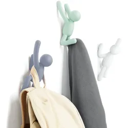umbra Garderobenhaken BUDDY - grau