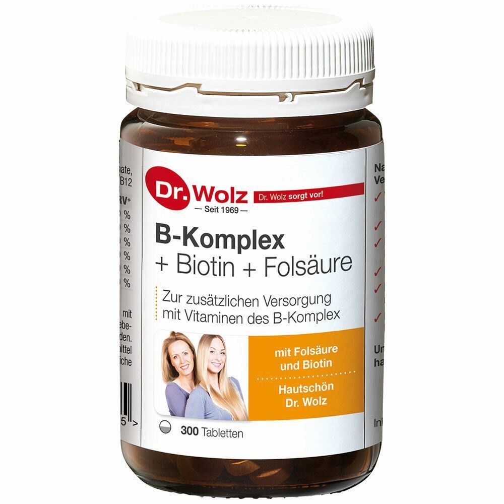 B Komplex + Biotin Folsäure 2x300 St Tabletten