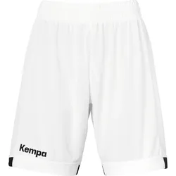Kempa Player Long Shorts Women Weiß/schwarz L