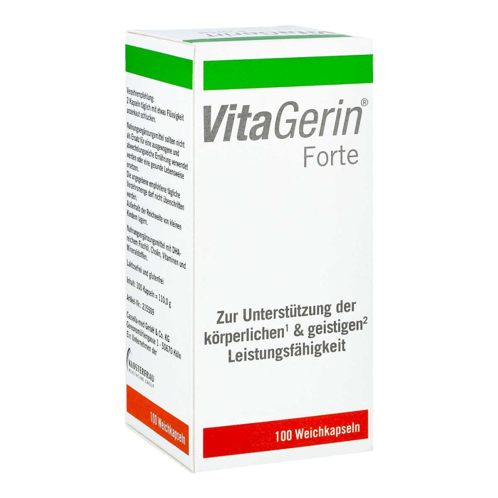 MCM KLOSTERFRAU Vertr. GmbH Vita Gerin Forte Weichkapseln 15620518