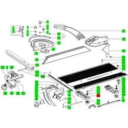 Festool Pratze für CMS vorne