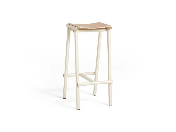 HAY - Taburete 8 Barhocker, hoch, Eiche natur / eggshell